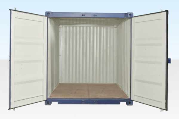 Buy 10FT X 8FT Shipping Container (One Trip) Blue (RAL 5013) - Image 2