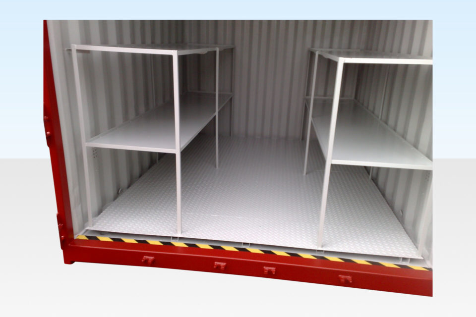 Buy 10 X 8FT Flat Floor Bunded Store - Image 4
