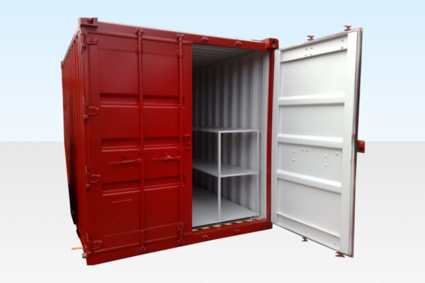 Buy 10 X 8FT Flat Floor Bunded Store - Image 2
