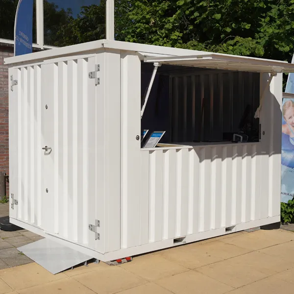 Container Pop Up 4×2 Meters Xl White Ral 9016
