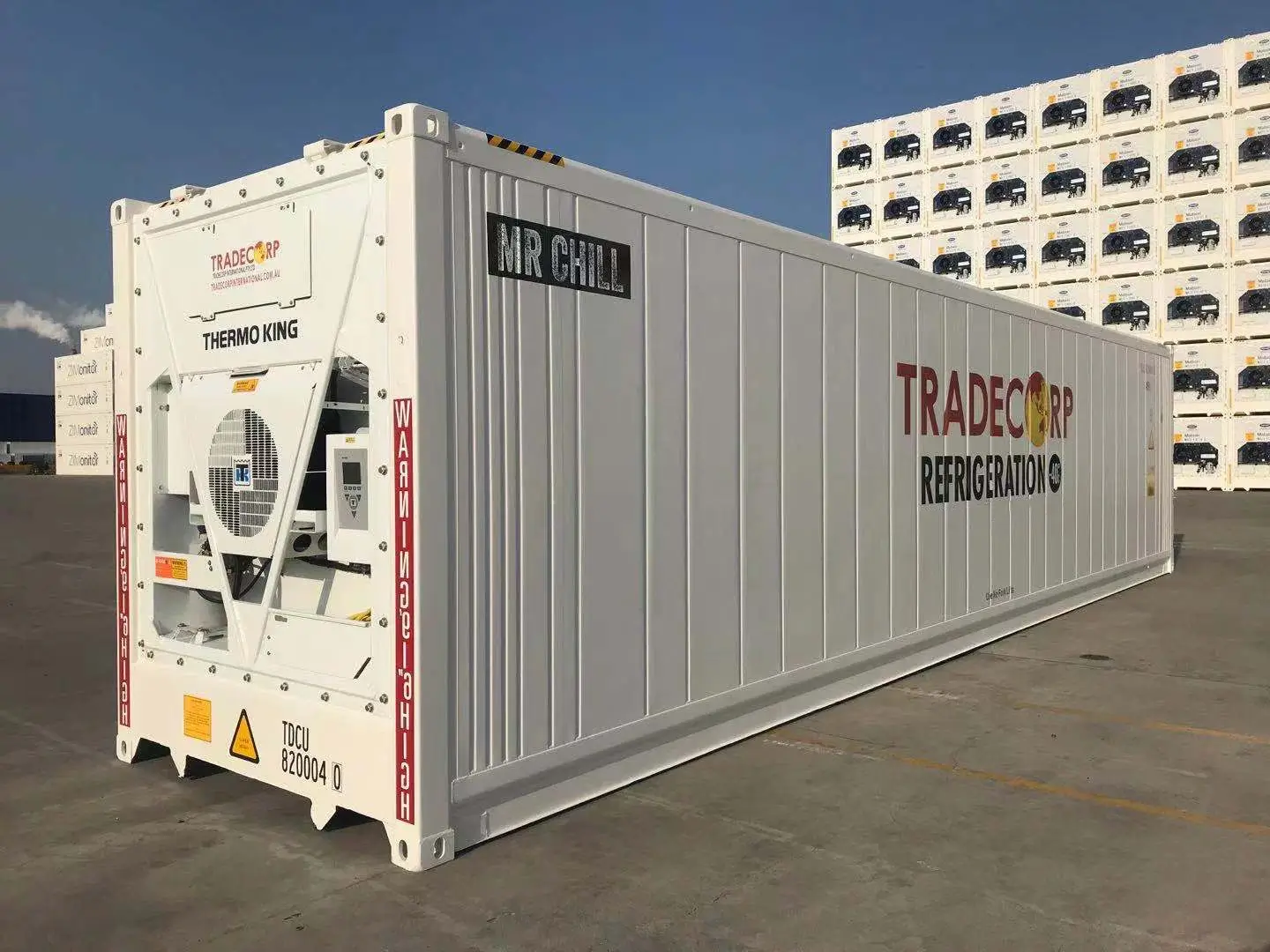 40' High Cube Refrigerated Thermo King Magnum+ Container