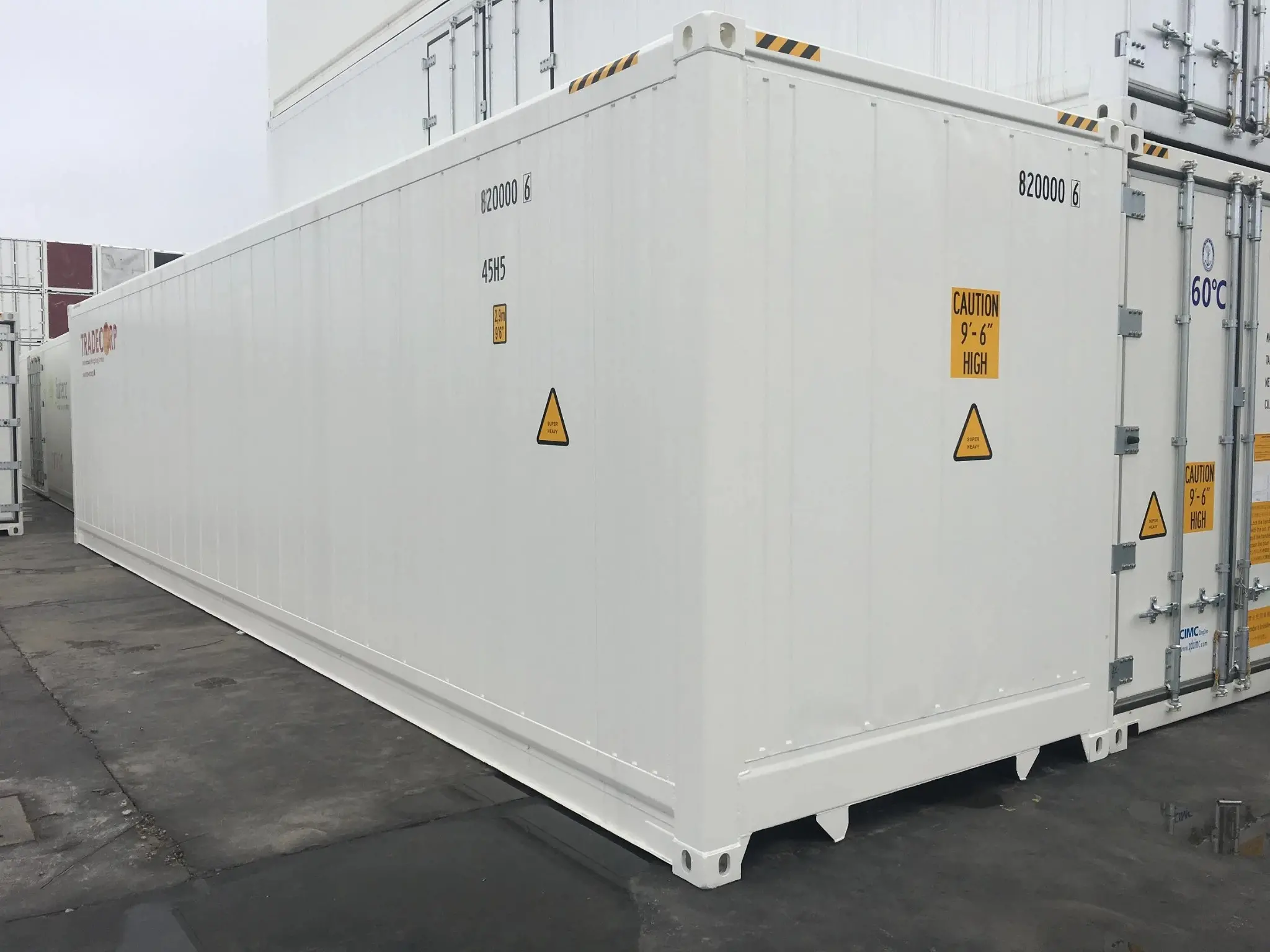 40' High Cube Insulated Container
